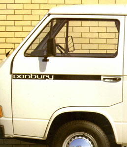 1980 Danbury  Door Stripe and Logo