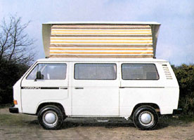 1980 VW T3 Danbury Showman Poptop Camper