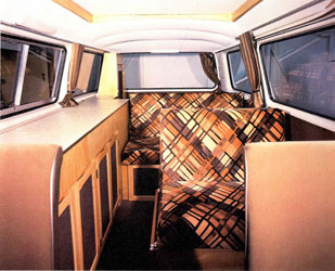 1980 VW T25 Danbury Series II Campervan Layout