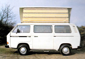 1980 VW T25 Danbury Travelette Poptop Camper